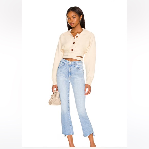 The Insider Crop Step Fray 
MOTHER - Picture 5 of 9